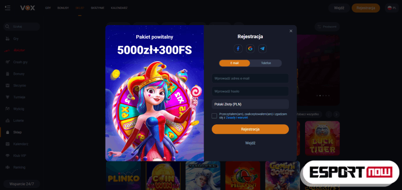 VOX Casino — przewodnik po ofercie, bonusach i bezpieczeństwie 0